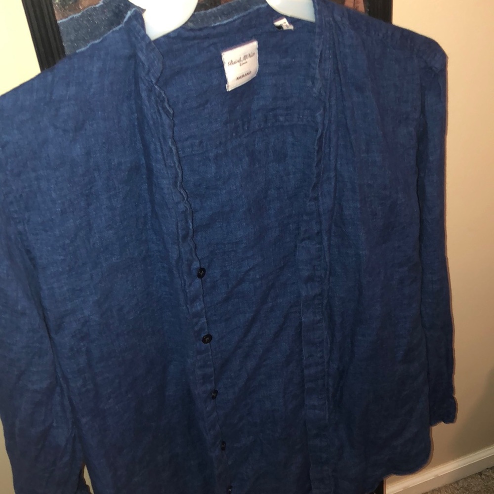 Baird McNutt linen dress shirt